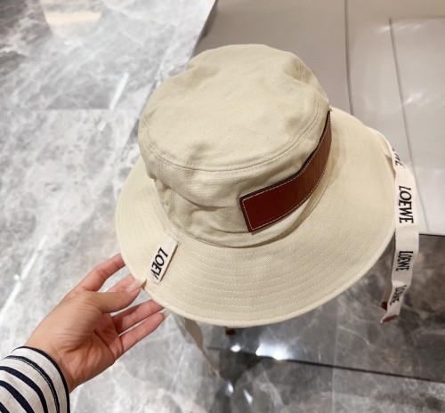 Loewe Men Womens Bucket Hat Luxury Brand Design Loewe Hats Fisherman hat in canvas with Original Box  
