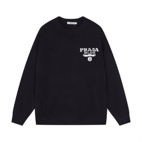 Prada Men Womens Sweater Luxury Brand Mens Knitwear Top Quality   