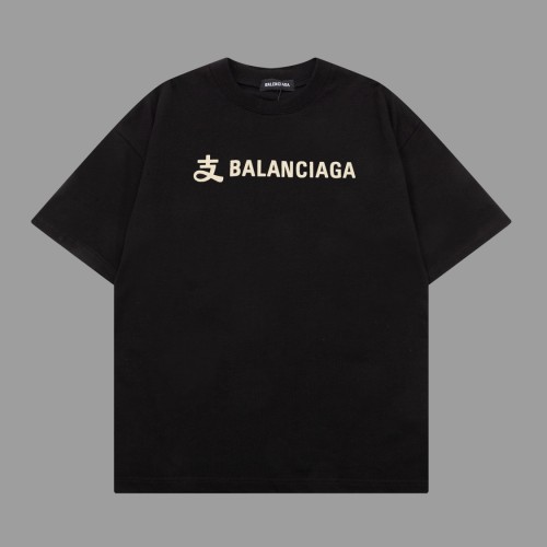 Balenciaga Luxury Brand Women Mens Short Sleeve T-Shirt   