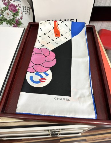 Chanel Scarves Womens Fashion Scarf 025