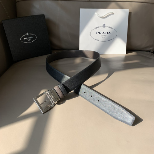 Prada Mens Belt Luxury Brand Fashion Men Belts with Original Box