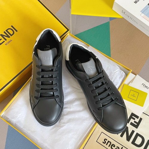 Fendi Mens Shoes Fashion Sneakers Luxury Brand Casual Shoes for Men with Original Box Whatsapp 