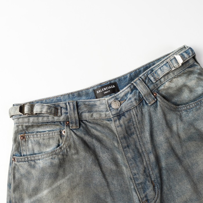 Balenciaga Luxury Brand Women Mens Pant Jeans with Original Box   