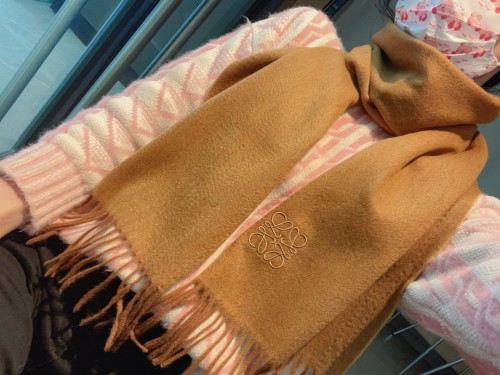 Loewe Scarves Men Womens Fashion Scarf 041