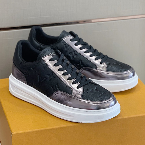 Louis Vuitton Men Shoes Fashion Sneakers RIVOLI Beverly Hills SNEAKER Luxury Brand Casual Shoes with Original Box