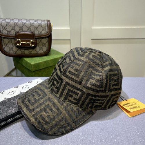Fendi Men Womens Hat Luxury Brand Design Fendi Cap with Original Box  