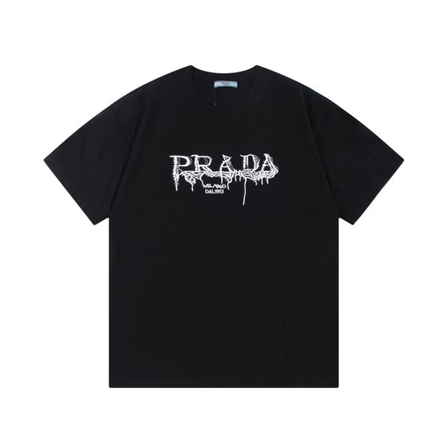 Prada Luxury Brand Men Womens Short Sleeve T-Shirt   