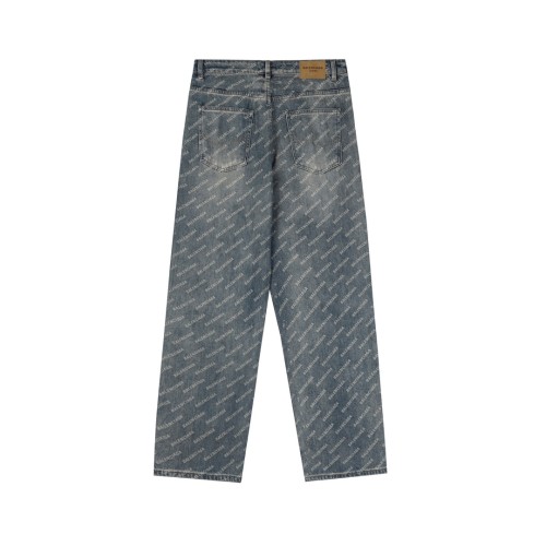 Balenciaga Luxury Brand Women Mens Pant Jeans with Original Box   