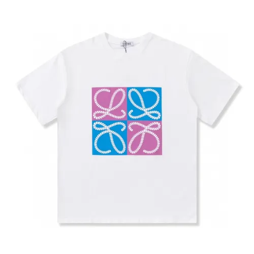 Loewe Luxury Brand Men Womens Short Sleeve T-Shirt   