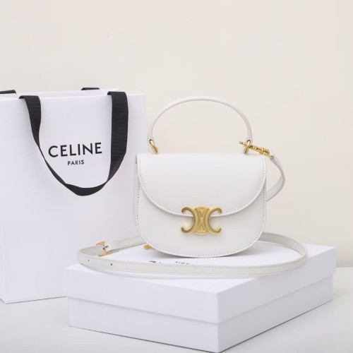 Celine Womens Bags Besace Triomphe Shoulder Bag Handbag Design Luxury Brand Shopping Bag 10L063   