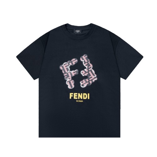 Fendi Luxury Brand Women Mens Short Sleeve T-Shirt   