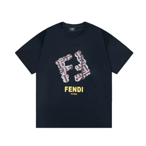 Fendi Luxury Brand Women Mens Short Sleeve T-Shirt   