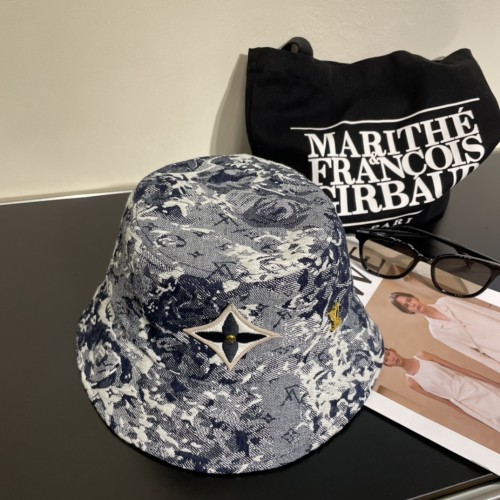 Louis Vuitton Womens Mens Cap Bucket Hat Luxury Brand with Original Box  