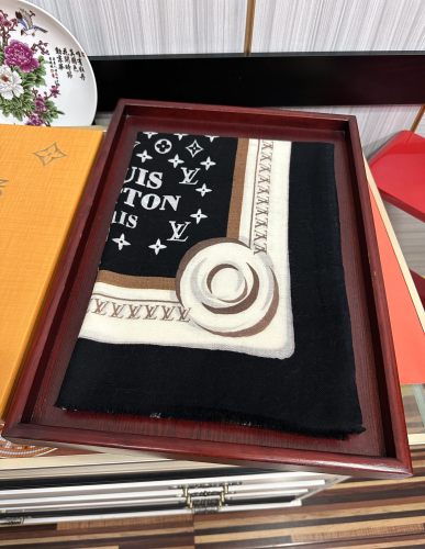 Louis Vuitton Scarves Womens Fashion Scarf with Original Box   