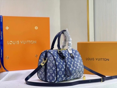 Louis Vuitton Womens Bags Luxury Brand Fashion Type Louis Vuitton SPEEDY BANDOULIÈRE 25 with Original Box  