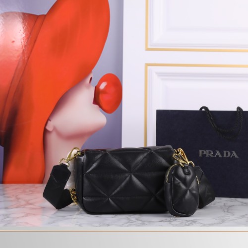 Prada Womens Bags Shoulder Bags Luxury Fashion Bags Luxury Brand with Original Box