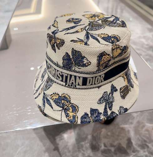 Dior Men Womens Bucket Hat Luxury Brand Design Dior Cap with Original Box  