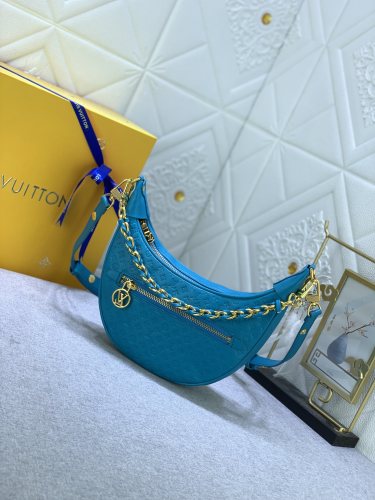 Louis Vuitton Womens Bags Messenger Shoulder Bags Luxury Brand Nicolas Ghesquière Croissant Bag with Original Box M81098  