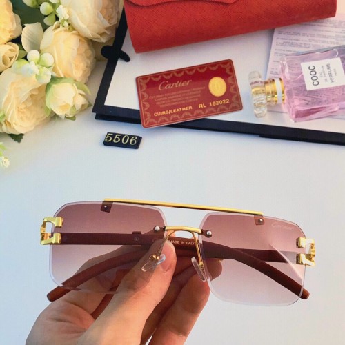 Cartier Sunglasses Luxury Brand Mens Sunglasses with Original Box  