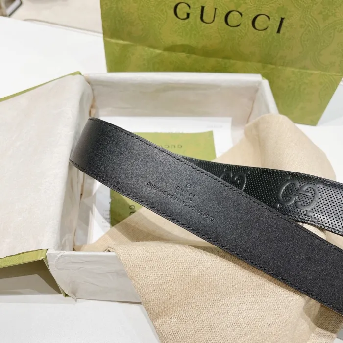 Gucci Mens Belt Luxury Brand Design Fashion Type with Original Box