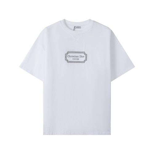 Doir Luxury Brand Women Mens Short Sleeve T-Shirt   