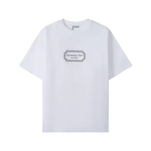 Doir Luxury Brand Women Mens Short Sleeve T-Shirt   