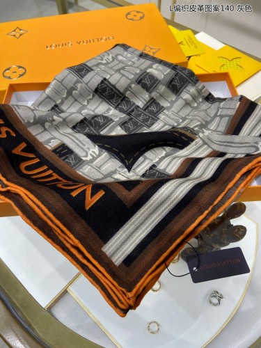 Louis Vuitton Scarves Womens Fashion Scarf with Original Box   