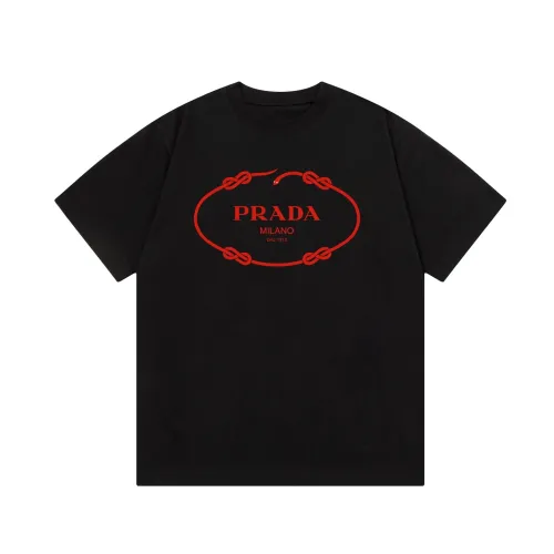 Prada Luxury Brand Men Womens Short Sleeve T-Shirt T shirts   