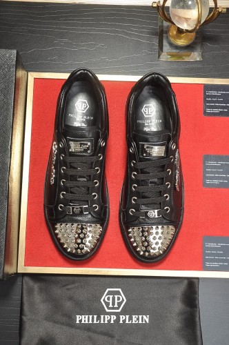 Philipp Plein Men Shoes Sneakers Low Top Sneaker Fashion Design Luxury Brand Trainer Predator TM with Original Box Whatsapp 