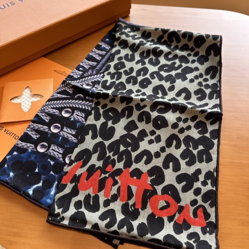 Louis Vuitton Scarves Womens Fashion Scarf with Original Box   