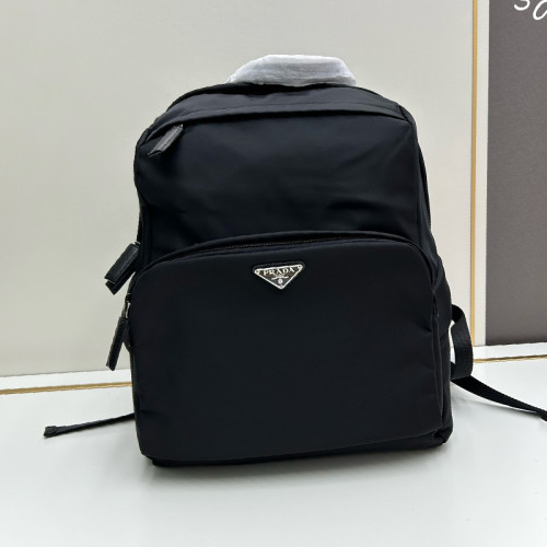Prada Mens Womens Unisex Shoulder Bags Backpacks Re-Nylon and Saffiano leather backpack 2VZ104_2DMG_F0002_V_OOO without Original Box  