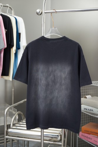 Balenciaga Luxury Brand Women Mens Short Sleeve T-Shirt   