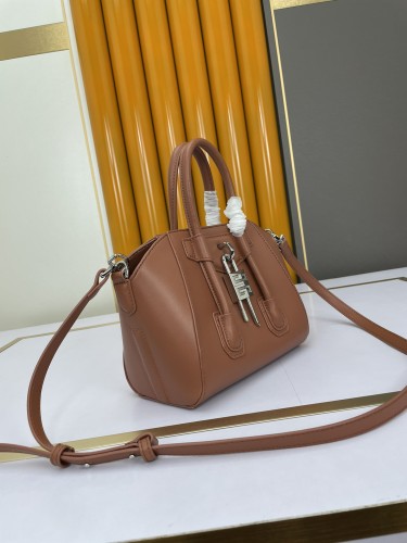 Givenchy Bags Womens Handbags Luxury Brand MINI ANTIGONA LOCK BAG IN BOX LEATHER   