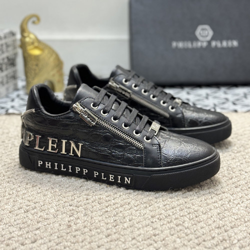 Philipp Plein Men Shoes Sneakers Low Top Sneaker Fashion Design Luxury Brand Trainer Predator TM with Original Box Whatsapp 