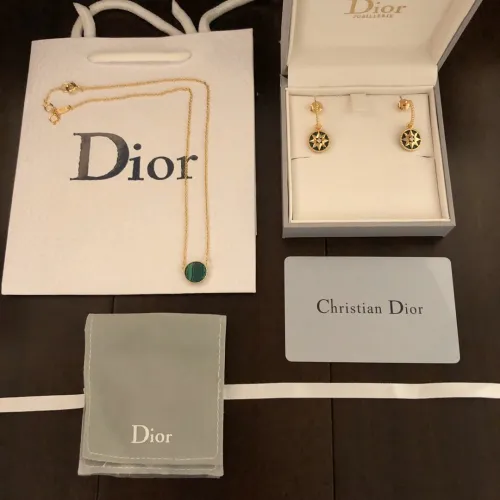 Dior Luxury Womens Necklace Earrings