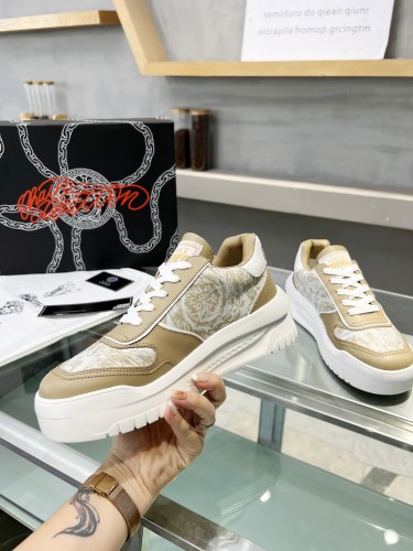 Versace Men Shoes Fashion Sneakers Luxury Brand Top Quality Breathable Versace Odissea Sneaker with Original Box whatsapp  