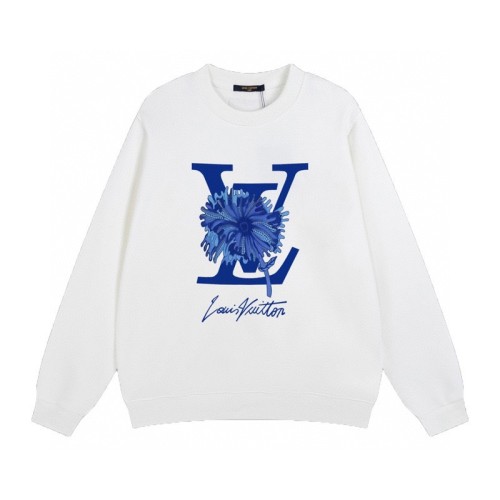 Louis Vuitton Womens Mens Long Sleeve Sweatshirt Luxury Brand Mens Hoodie   