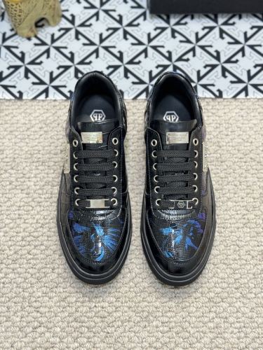 Philipp Plein Men Shoes Sneakers Low Top Sneaker Fashion Design Luxury Brand Trainer Predator TM with Original Box Whatsapp 