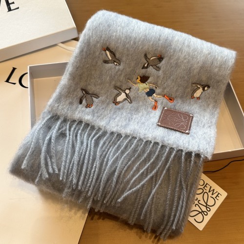Loewe Scarves Men Womens Fashion Scarf 060