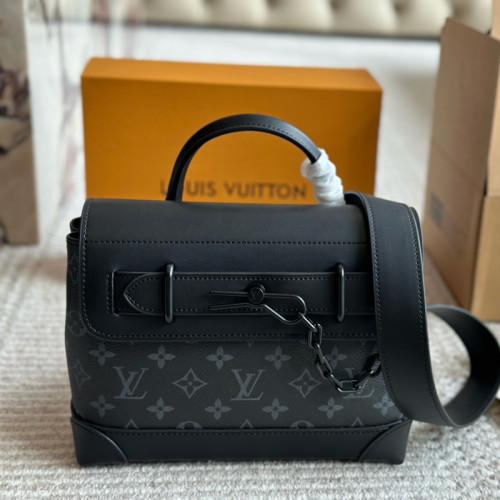 Louis Vuitton Womens Mens Bags Shoulder Bag Luxury Brand Louis Vuitton Steamer Trunk with Original Box  