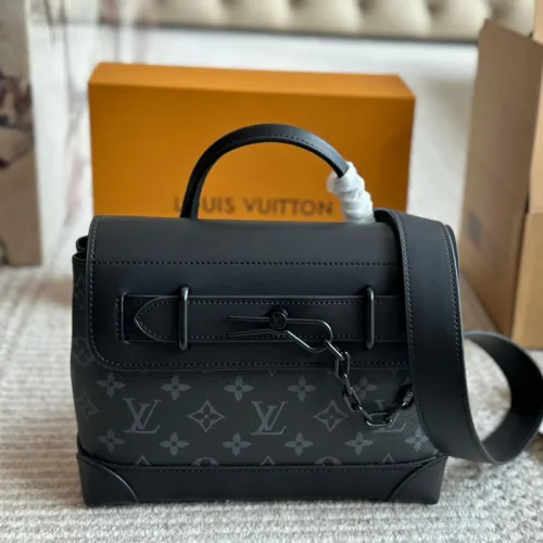 Louis Vuitton Womens Mens Bags Shoulder Bag Luxury Brand Louis Vuitton Steamer Trunk with Original Box  