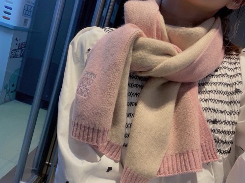 	 Loewe Scarves Men Womens Fashion Scarf 016