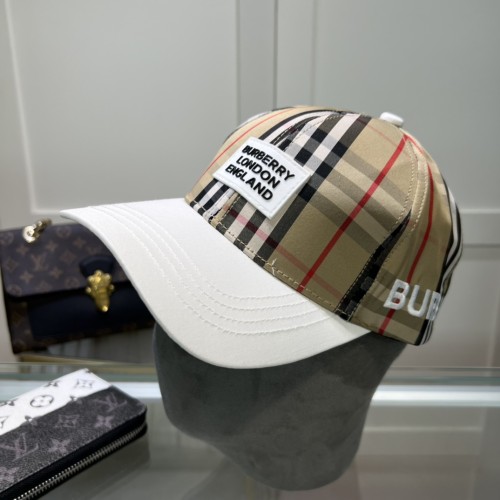 Burberry Womens Mens Cap Baseball Hat Luxury Brand with Original Box  