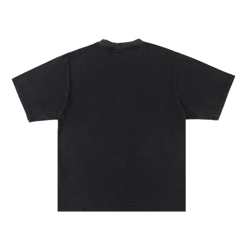 Balenciaga Luxury Brand Women Mens Short Sleeve T-Shirt ENJOY PARIS T-SHIRT OVERSIZED   