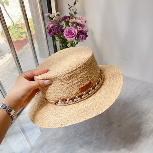 Loewe Womens Bucket Hat Luxury Brand Design Loewe Straw Hats with Original Box  