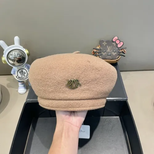 Dior Womens Beret Hat Luxury Brand Design Dior Cap with Original Box  