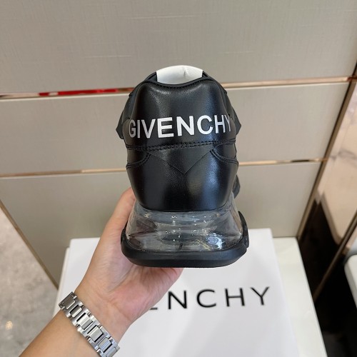 Givenchy Men Shoes Fashion Type Luxury Brand GIVENCHY SNEAKERS IN LEATHER WITH LATEX BAND with Original Box