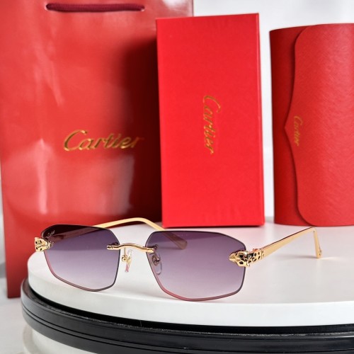 Cartier Sunglasses Luxury Brand Men Womens Sunglasses with Original Box  CT0583S