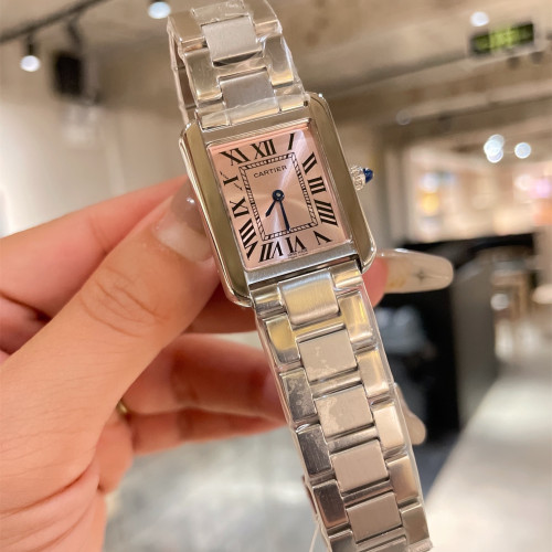 Cartier Womens Watch Luxury Brand Design Fashion Type with Original Box