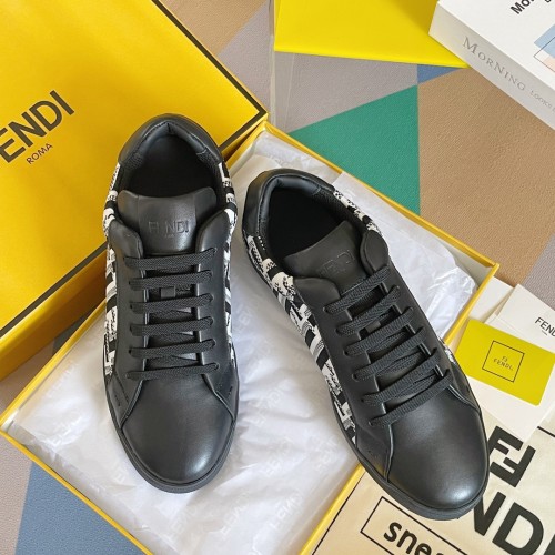 Fendi Mens Shoes Fashion Sneakers Luxury Brand Casual Shoes for Men with Original Box Whatsapp 